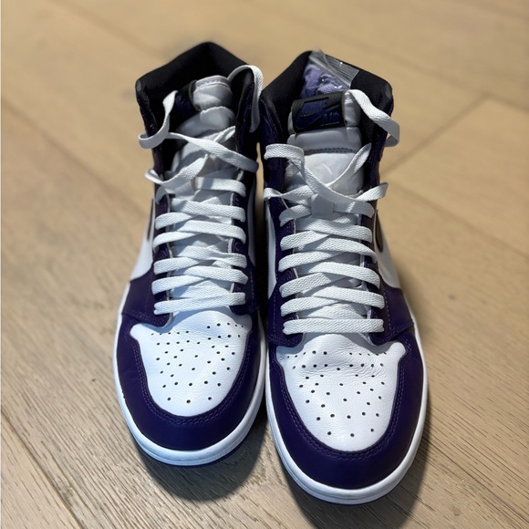 Jordan 1 Court Purple 2.0 - Picture 1 of 5